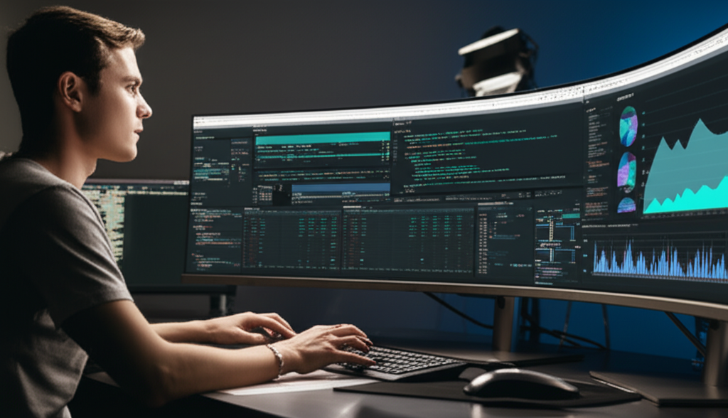 AI automation development dashboard