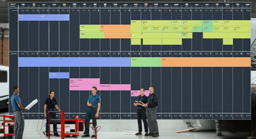 Desert RV Repair dashboard
